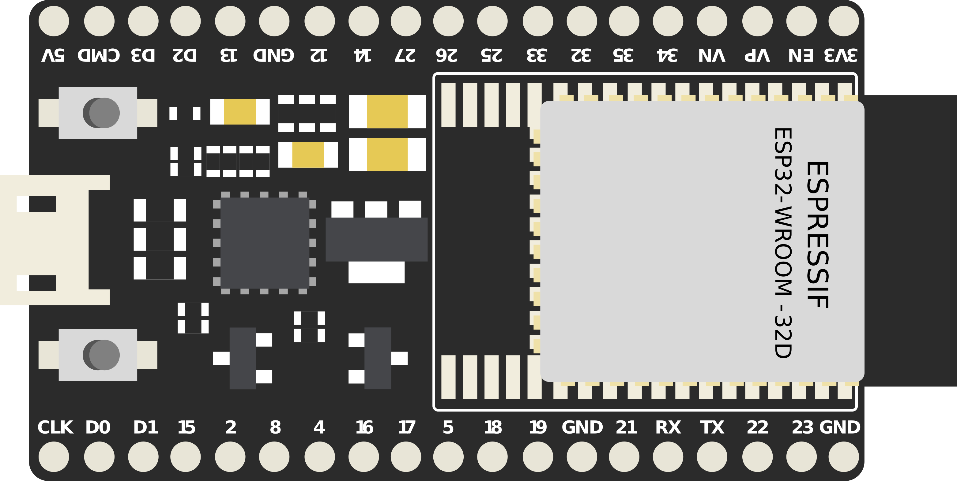 logo ESP32 WROOM 32D